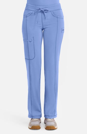 Women's Rib Knit Drawstring Waist Scrub Pant Women's Rib Knit Drawstring Waist Scrub Pant