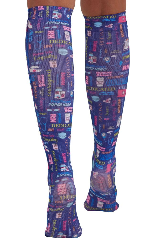 Womens knee high socks wide calf 2025