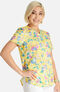 Women's Baby-Saur Love Print Scrub Top, , large