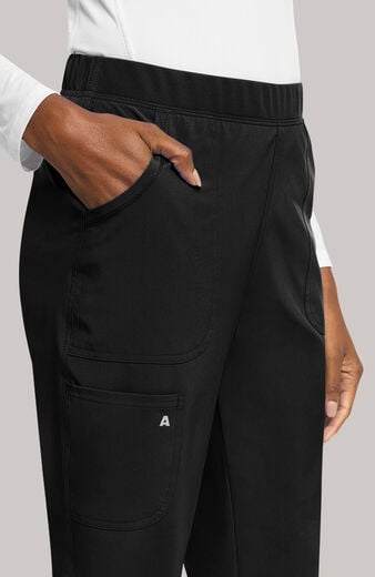 Women's Mid Rise Pull On Jogger Scrub Pant Women's Mid Rise Pull On Jogger Scrub Pant