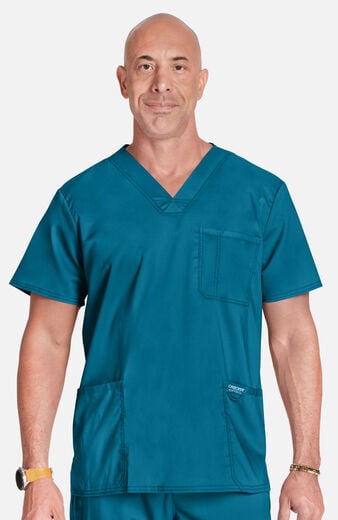 Men's Utility 3-Pocket V-Neck Scrub Top Men's Utility 3-Pocket V-Neck Scrub Top