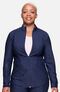 Clearance Women's Zip Front Scrub Jacket, , large