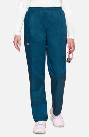 Women's Elastic Waist Utility Scrub Pant Women's Elastic Waist Utility Scrub Pant