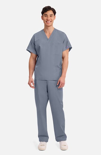 Unisex V-Neck 1 Pocket Scrub Top Unisex V-Neck 1 Pocket Scrub Top