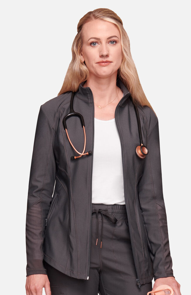 Light pink scrub best sale jacket