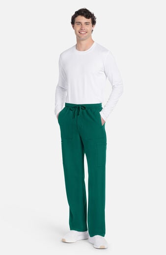 Men's Zip Fly Cargo Straight Leg Scrub Pant Men's Zip Fly Cargo Straight Leg Scrub Pant