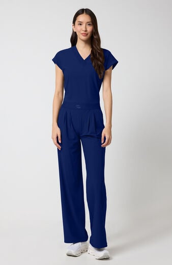 Women's High Rise 3-Pocket Wide Leg Scrub Pant Women's High Rise 3-Pocket Wide Leg Scrub Pant