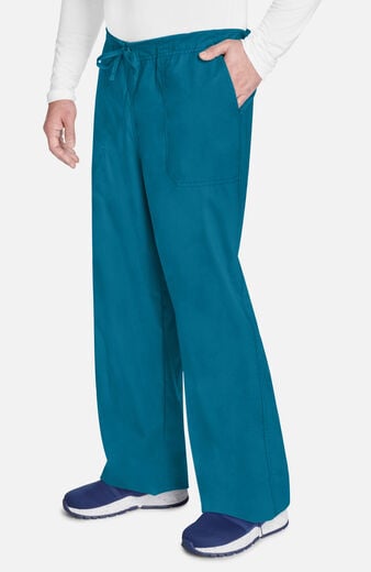 Unisex Drawstring 5-Pocket Cargo Scrub Pant Unisex Drawstring 5-Pocket Cargo Scrub Pant