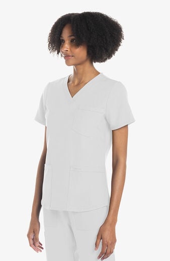 Women's Scrub Set: 3-Pocket V-Neck Shirttail Top & 5-Pocket Cargo Jogger Pant Women's Scrub Set: 3-Pocket V-Neck Shirttail Top & 5-Pocket Cargo Jogger Pant