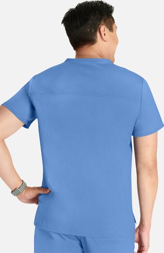 Men's Mesh Trim Scrub Top Men's Mesh Trim Scrub Top