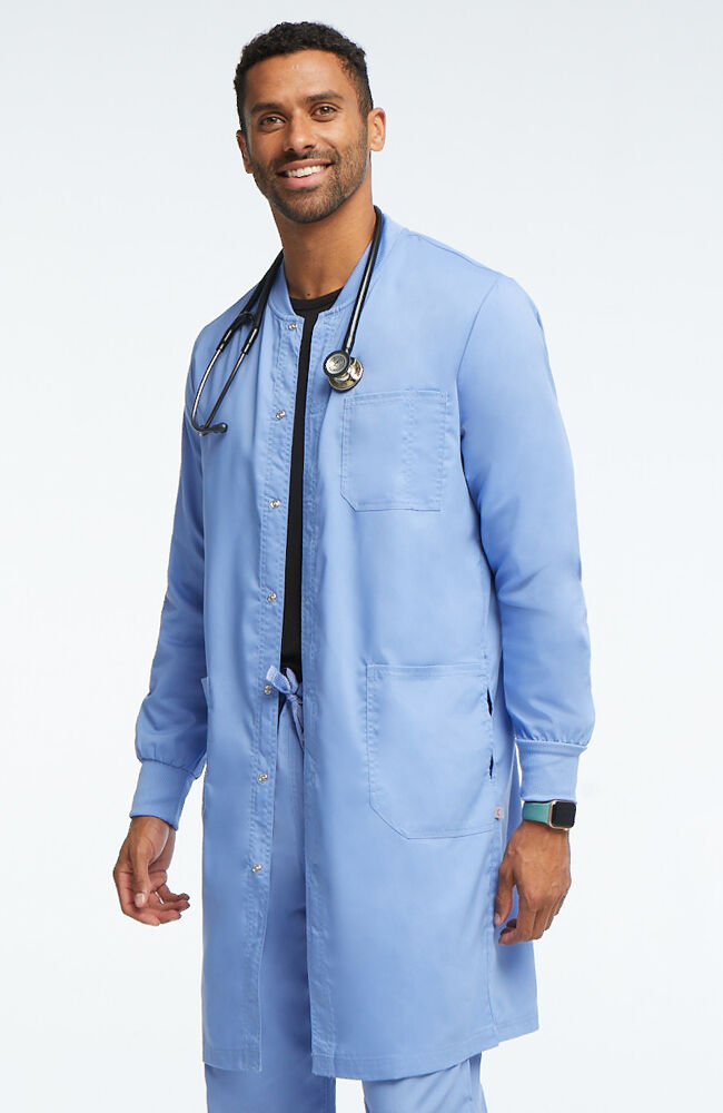 Blue best sale lab coat