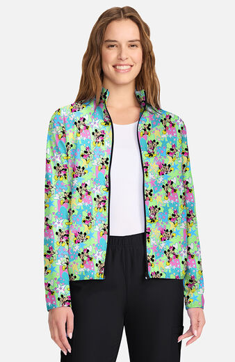 Women's Packable Love And Magic Print Scrub Jacket Women's Packable Love And Magic Print Scrub Jacket