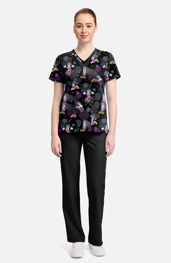 Women's Minnie Weave Your Dream Print Scrub Top Women's Minnie Weave Your Dream Print Scrub Top