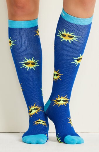 Women's 10-15 mmHg Print Support Sock Women's 10-15 mmHg Print Support Sock