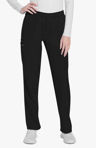Women's Pull-On Slim Leg Cargo Scrub Pant Women's Pull-On Slim Leg Cargo Scrub Pant