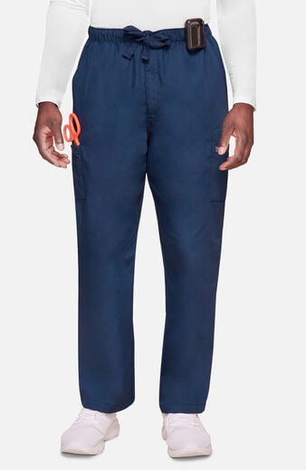 Men's Drawstring Cargo Scrub Pant Men's Drawstring Cargo Scrub Pant