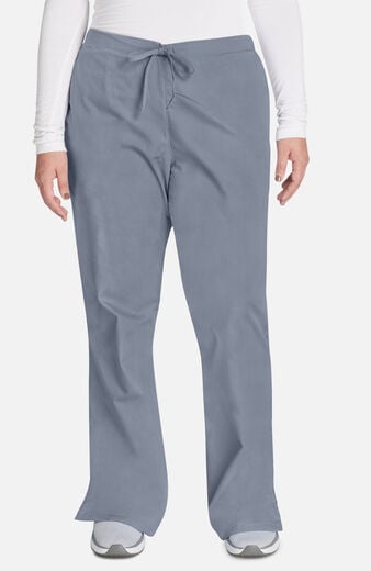 Women's Natural Rise Flare Leg Drawstring Pant Women's Natural Rise Flare Leg Drawstring Pant