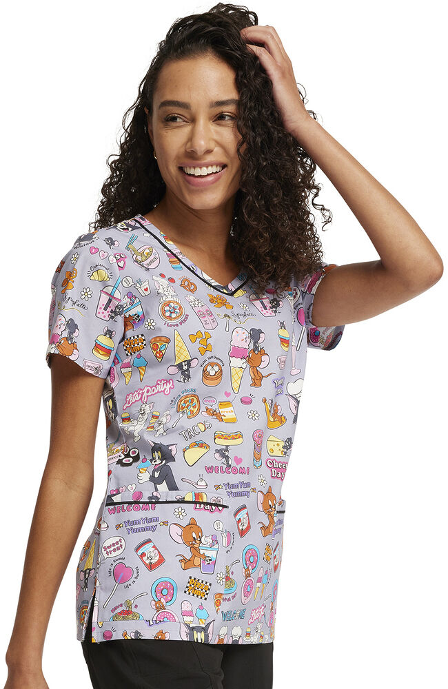 Disney princess hotsell scrub tops