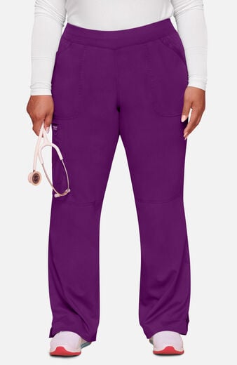 Women's Elastic Waist Cargo Pocket Scrub Pant Women's Elastic Waist Cargo Pocket Scrub Pant