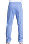 Clearance Unisex V-Neck Solid Scrub Top & Mid Rise Scrub Pant Set, , large
