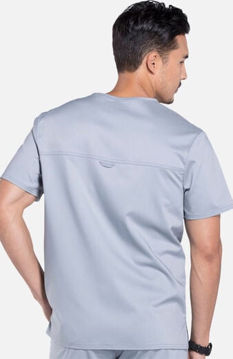 Men's Scrub Set: Chest Pocket V-Neck Top & Zip Fly Cargo Pant Men's Scrub Set: Chest Pocket V-Neck Top & Zip Fly Cargo Pant