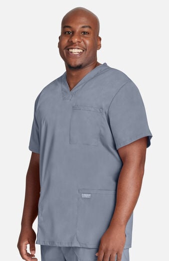 Men's Utility 4-Pocket V-Neck Scrub Top Men's Utility 4-Pocket V-Neck Scrub Top