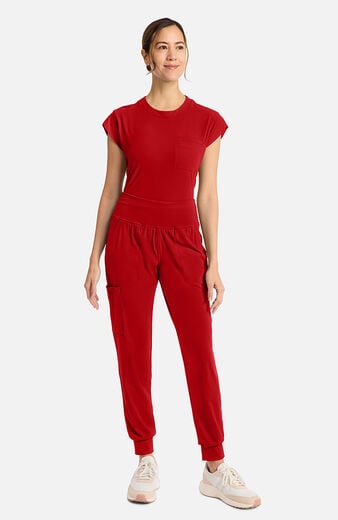Women's 5-Pocket Pull-On Jogger Scrub Pant Women's 5-Pocket Pull-On Jogger Scrub Pant