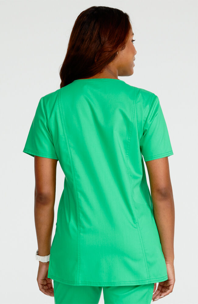Solid cheap scrub tops
