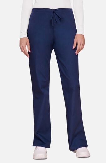 Women's Natural Rise Flare Leg Drawstring Pant Women's Natural Rise Flare Leg Drawstring Pant