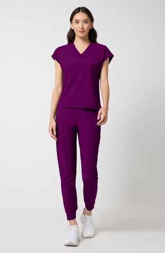 Women's Dolman Tuck-In V-Neck Scrub Top Women's Dolman Tuck-In V-Neck Scrub Top