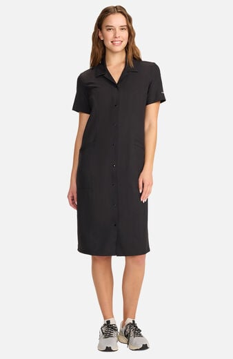 Women's 2-Pocket Snap Front Scrub Dress Women's 2-Pocket Snap Front Scrub Dress