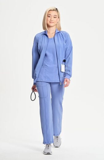 Women's Zip Front Warm Up Scrub Jacket Women's Zip Front Warm Up Scrub Jacket