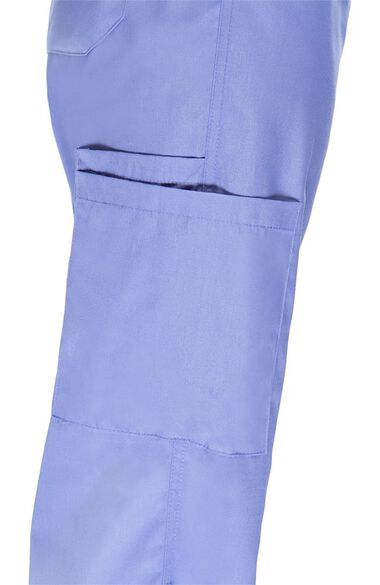Women's V-Neck Scrub Top & Drawstring Cargo Scrub Pant Set, , large