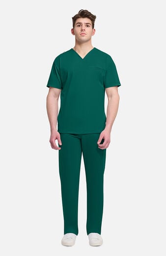 Men's 3-Pocket Relaxed V-Neck Scrub Top Men's 3-Pocket Relaxed V-Neck Scrub Top