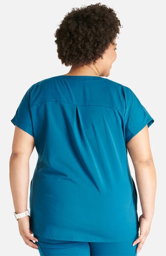 Women's V-Neck Dolman Sleeve Scrub Top Women's V-Neck Dolman Sleeve Scrub Top