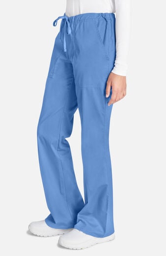 Women's Flare Leg Drawstring Scrub Pant Women's Flare Leg Drawstring Scrub Pant