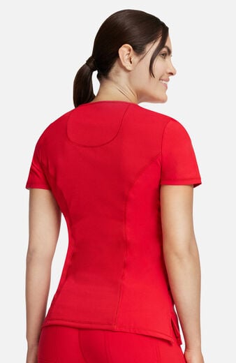 Women's Scrub Set: Mock Wrap Solid Top & Tapered Jogger Pant Women's Scrub Set: Mock Wrap Solid Top & Tapered Jogger Pant