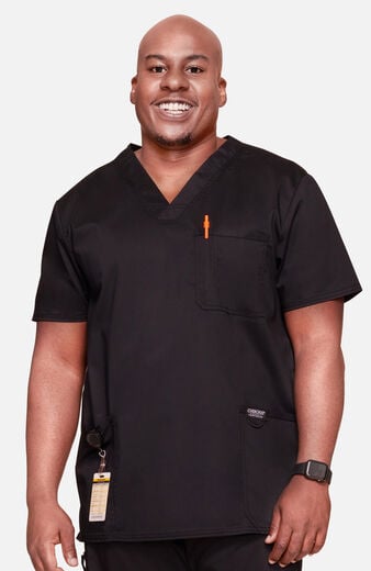Men's Utility 3-Pocket V-Neck Scrub Top Men's Utility 3-Pocket V-Neck Scrub Top