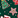Women's Waiting For Santa Print Scrub Top, Waiting For Santa