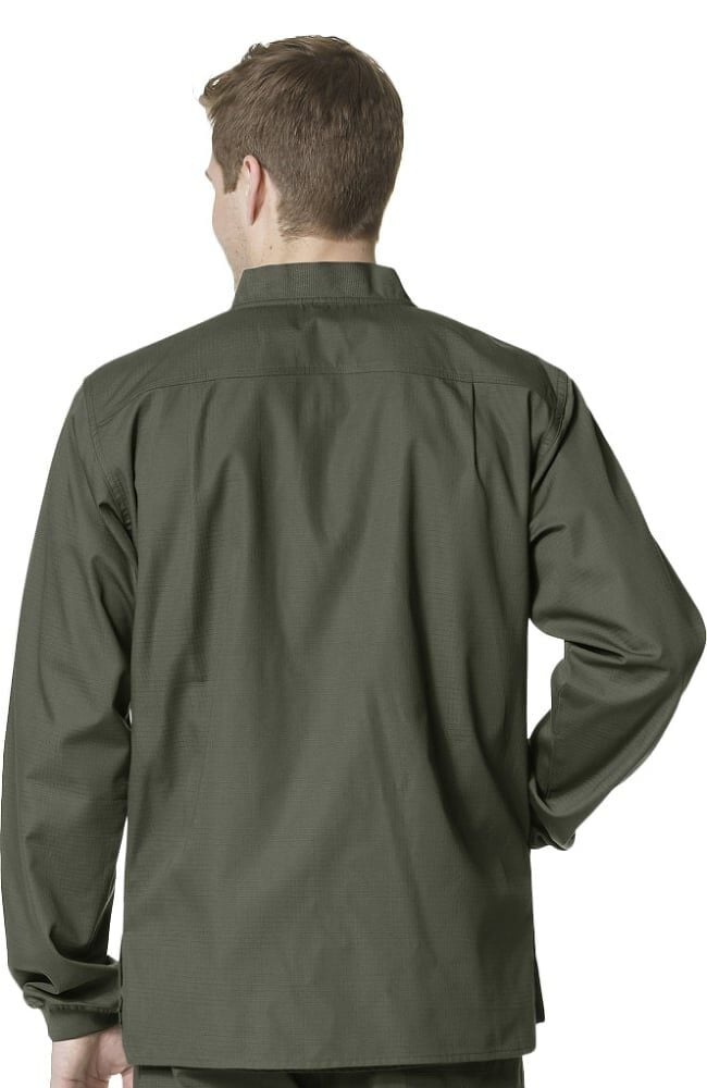 carhartt men's ripstop solid shirt jac