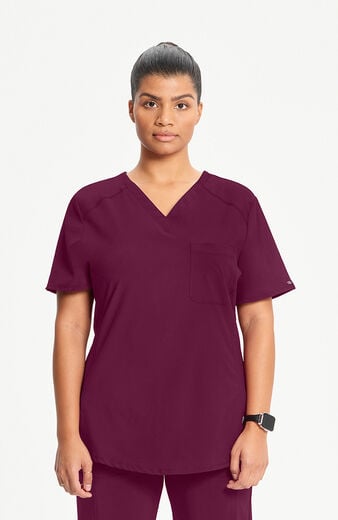 Women's Tuck-In V-Neck Scrub Top Women's Tuck-In V-Neck Scrub Top