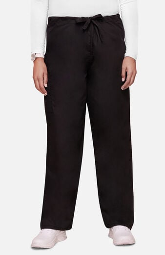 Unisex Drawstring 2-Pocket Cargo Scrub Pant Unisex Drawstring 2-Pocket Cargo Scrub Pant