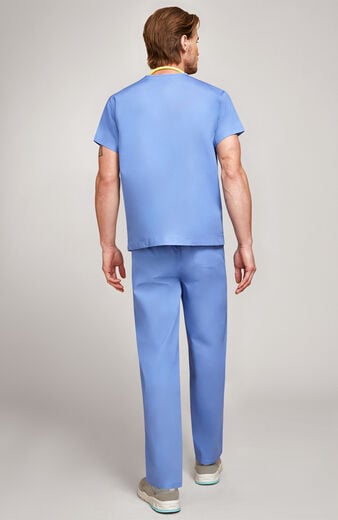 Unisex Scrub Set: V-Neck Top & Drawstring Pant Unisex Scrub Set: V-Neck Top & Drawstring Pant