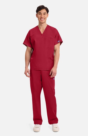 Unisex V-Neck 1 Pocket Scrub Top Unisex V-Neck 1 Pocket Scrub Top