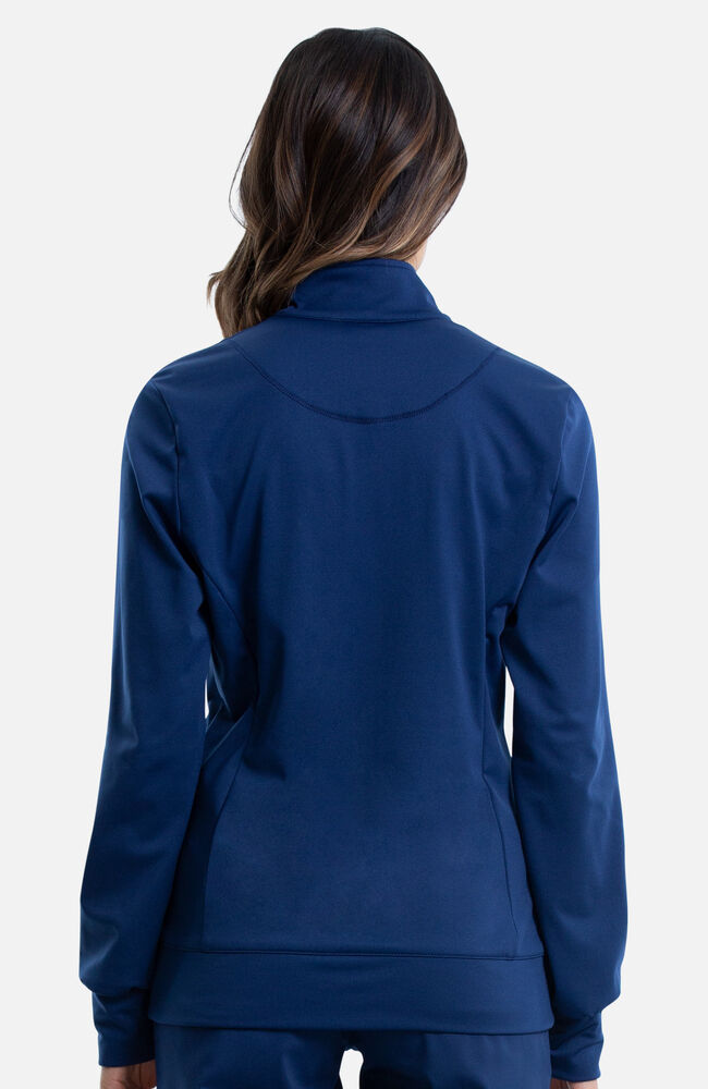 Clearance Revolution by Cherokee Workwear Women s Knit Solid Scrub