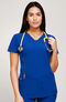 Women's Pitter-Pat V-Neck Solid Scrub Top, , large