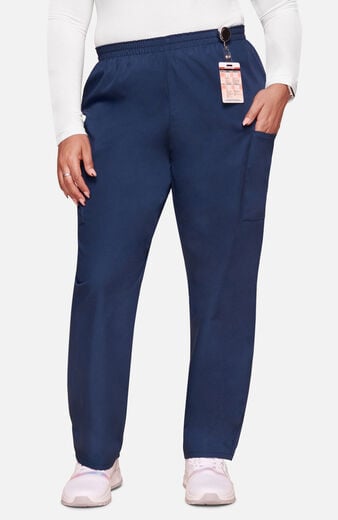 Women's Elastic Waist Utility Scrub Pant Women's Elastic Waist Utility Scrub Pant