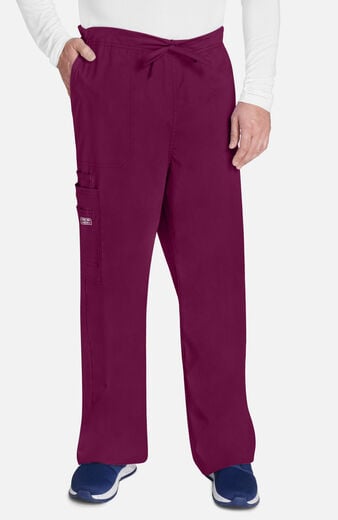 Unisex Drawstring 5-Pocket Cargo Scrub Pant Unisex Drawstring 5-Pocket Cargo Scrub Pant