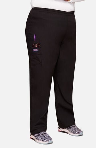 Women's Elastic Waist Utility Scrub Pant Women's Elastic Waist Utility Scrub Pant