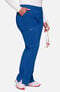 Women's Scrub Set: V-Neck Solid Top & Elastic Waist Pant, , large